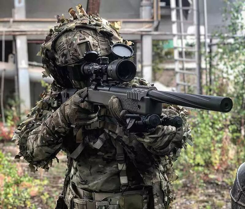 Armée De Tir Militaire Airsoft Dans L'équipement Tactique Se