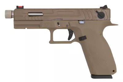*** REPLIQUE DE POING KP13 METAL SLIDE CO2 TAN AVEC CANON FILETE