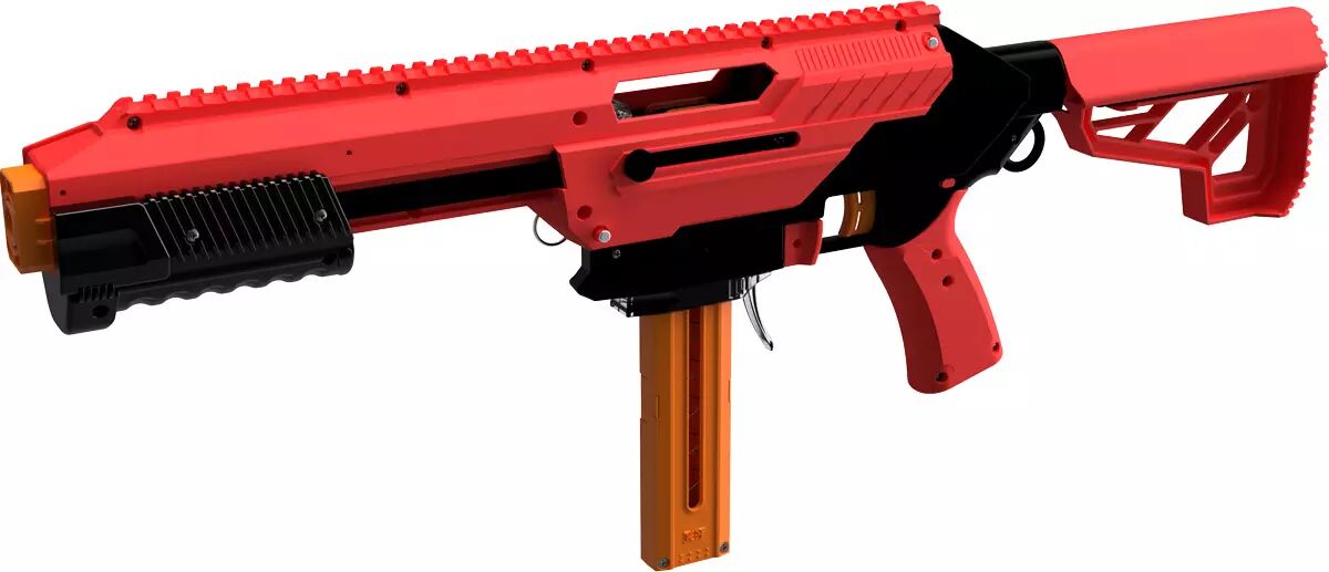 NERF gun Sniper rouge avec 20 fléchettes en mousse &pratique de la cible