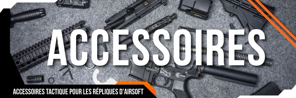 Accessoires Airsoft et autres articles pour pistolets Airsoft