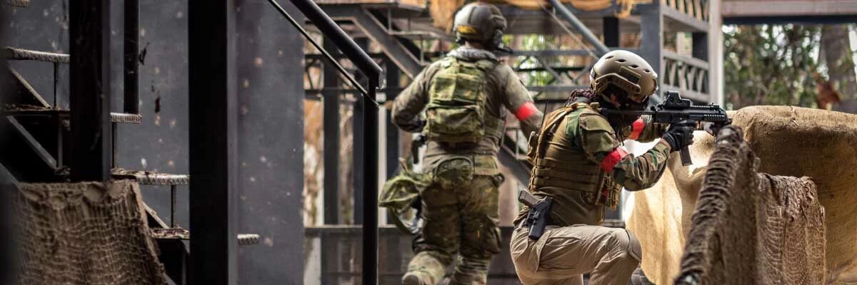 Partie d'airsoft MP7 Tokyo Marui