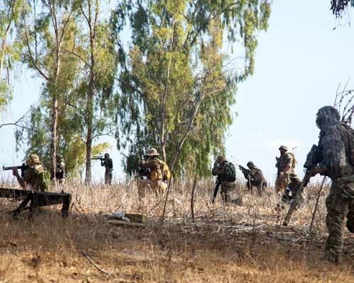 Partie d'airsoft mle gnrale