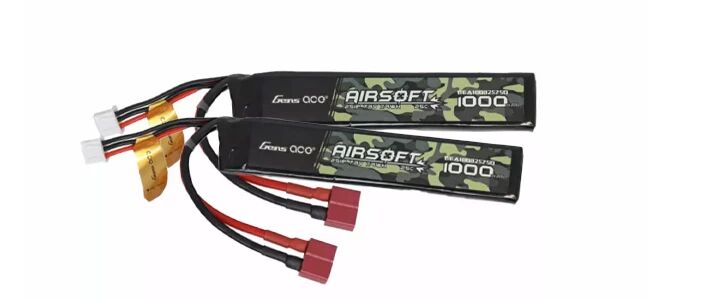 Batterie Lipo 7.4v utilis� pour des r�pliques airsoft 