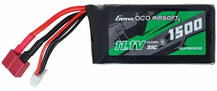 Batterie LiPo 11.1v 1500mAh 35C Dean Gens Ace<br />  