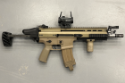 Réplique FN MK16 SCAR-L Desert WE GBBR Custom