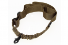 1-Point Tactical Sling - Bungee, coyote brown