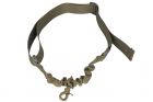1-Point Tactical Sling - Bungee, olive green