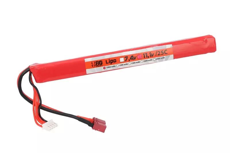 Batterie LiPo Stick 11.1V 1000mAh 25C DEAN Bo-Manufacture