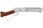 1873R (Real Wood) Rifle - Silver