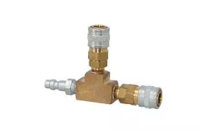 Adaptateur HPA double entre US en L Amped Airsoft