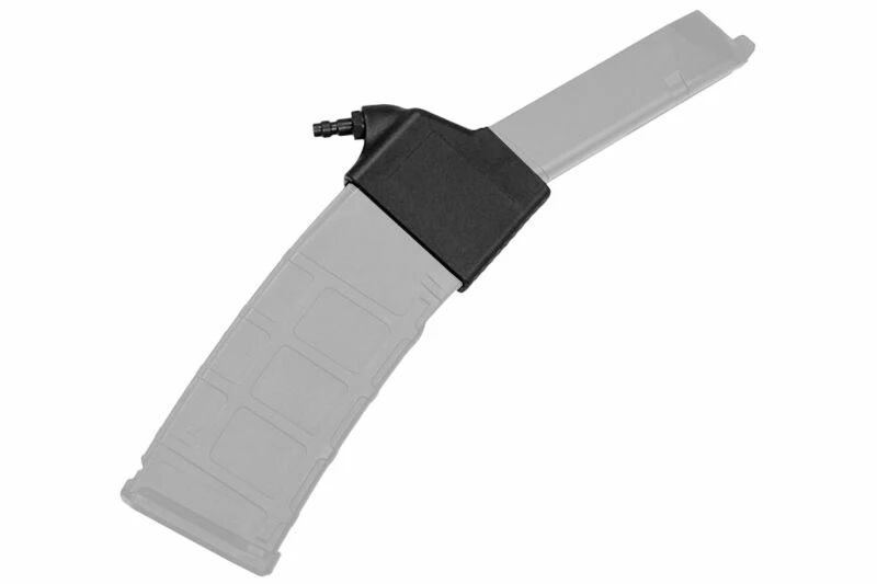 Huenco Convertisseur Chargeur M4 Pour Airsoft – Adapte Magazines AK, G36, MP5 Au Chargeur Vitesse M4 (ABS, Léger)