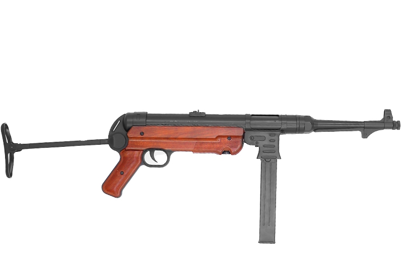 Réplique du pistolet mitrailleur MP40 Full Metal AEG - Brown [AGM