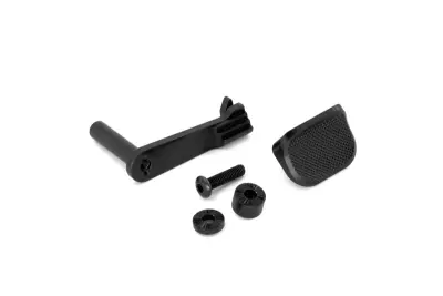 AIP Stainless Slide Stop with Thumbrest For Hi-capa 5.1/4.3 (Black)