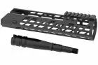 AIRSOFT ARTISAN 10\  SUR300 Handguard Set for SIG Airsoft MCX Legacy (BLACK)