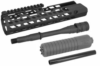 AIRSOFT ARTISAN 12\  SUR300 Handguard Set for SIG Airsoft MCX Virtus (BLACK)