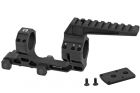 AIRSOFT ARTISAN BO Style 1.7\  Heigth 30mm Modular Mount With One Accessory Ring Cap BLACK