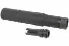 AIRSOFT ARTISAN CGS QD DUMMY SILENCER With DA Flash Hider ( 14mm- ) (BLACK)