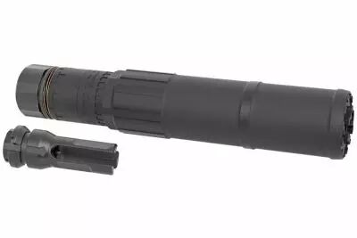 Silencieux Traceur USB 158x37mm Noir S&T - Phenix Airsoft