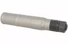 AIRSOFT ARTISAN CGS QD DUMMY SILENCER With DA Flash Hider ( 14mm- ) (GREY)