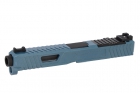 AIRSOFT ARTISAN Dynamic Weapon Solution Slide Kit for Tokyo Marui Model 17 / WE Tech G17 , G18C - Cerakote Coating ( H-185 BLUE 
