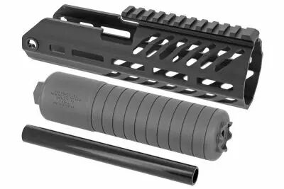 AIRSOFT ARTISAN RATTLER SD HANDGUARD SET ( BLACK )