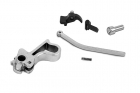 AM CNC Steel Hammer & Sear Set for Marui Hi-CAPA (Infinity Square) (Silver)