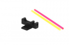 AM STEEL Fiber Front Sight - Brazo Micro Dot