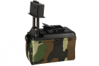 Ammo Box Mini 1500 billes M249 Woodland A&K