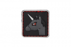 Angry Unicorn Rubber Patch JTG