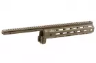 ARES Amoeba CNC M-Lok Handguard for Amoeba STRIKER Series - Dark Earth 