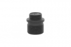 AW Custom Barrel Thread Adapter (Aluminum) for Tokyo Marui/WE/AW Threaded Outer Barrel - Black