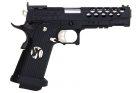 AW Custom HX25 Series Full Metal Competition Ready Gas Blowback Pistol - Black