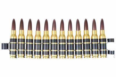 Bande cartouches 7.62mm factices M60-M249 BATTLEAXE