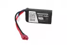 batterie LiPo 7,4V 1300mAh 15/30C  - T-Connect (Deans)