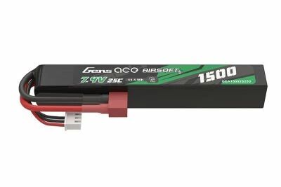 Batterie LiPo 7,4V 1500mAh T-Dean GENS ACE