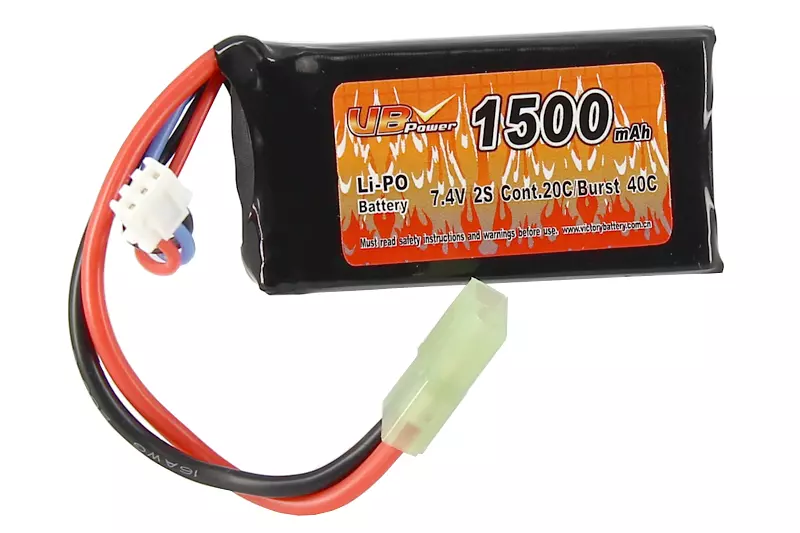 Batterie Lipo 7.4V 1500mAh VB