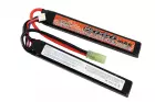 BATTERIE LIPO 7.4V 15C 2000MAH 2 STICKS