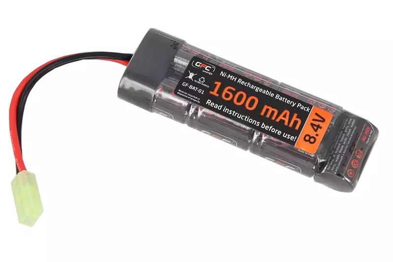 Airsoft Accessoire Airsoft Entrepot Batterie NiMh 8.4V 1600mAh