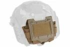 Battery compartment for Wosport K-Series Helmet Night Vision Sub-Pouch Coyote Brown