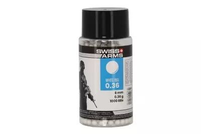 Billes blanches 0,36 g biberon 1000 BBs