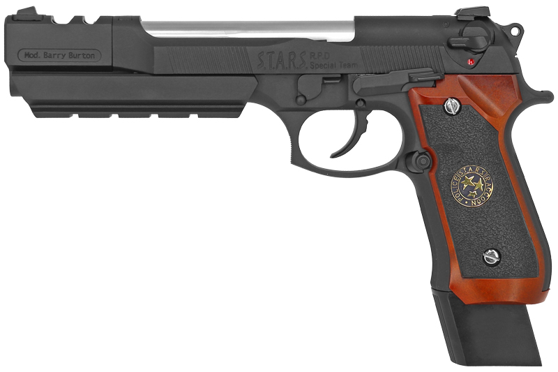 BioHazard M92  Extended Comp version  Semi-only (Brown grip)