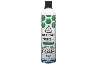 BOMBE GAZ ULTRAIR 135 PSI 570ML ASG