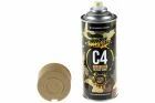 Bombe peinture extra mate C4 RAL1040<br />
