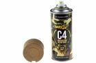 Bombe peinture extra mat C4 RAL8000<br />
