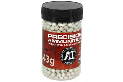 Bouteille de 1000 billes 0.43g Accuracy ASG
