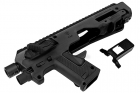 CAA Airsoft Division MICRO RONI G5 Pistol - Carbine Conversion for Glock Series - BK