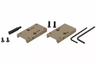 Canik Kit plaques de montage FDE pour vise point rouge