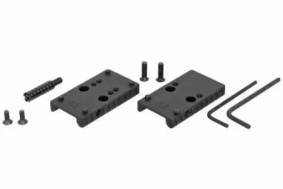 Canik Kit plaques de montage noir pour vise point rouge