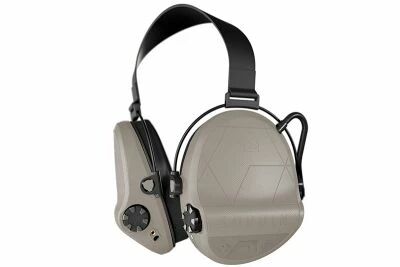 CASQUE ANTI-BRUIT SUPRME T2 TAN SERRE-NUQUE TISSU NOIR SORDIN