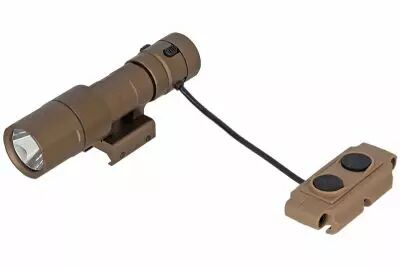 Lampe Tactique 280-320 Lumens Noire Métal ASG, 19219 airsoft